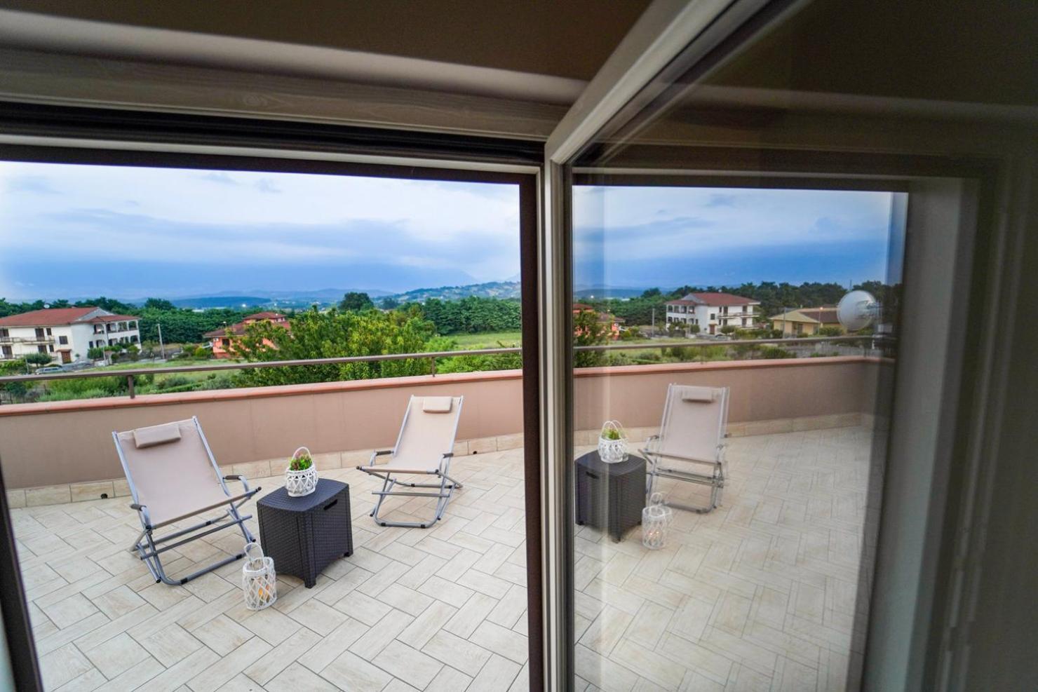 Villa Falcone Alvignano Esterno foto